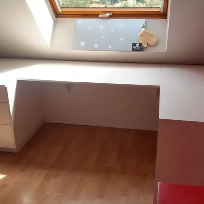 bureau chambre en sous-pente