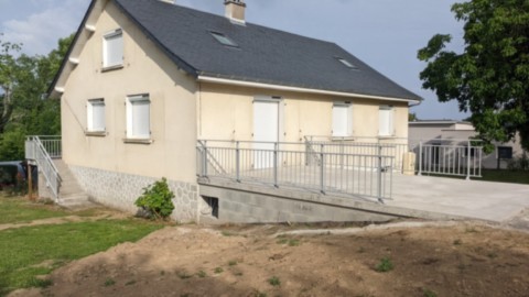 Garde corps d'escalier et de terrasse en aluminium thermolaqué