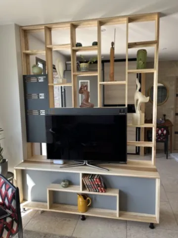 Meuble entrée et TV