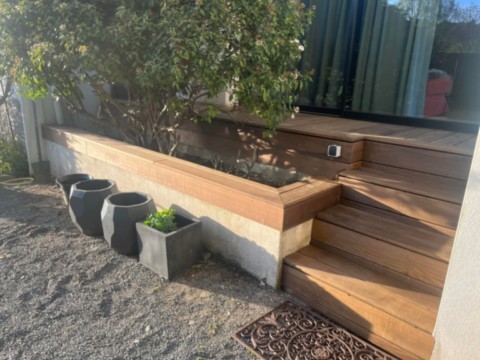 Terrasse Frêne Thermotraité